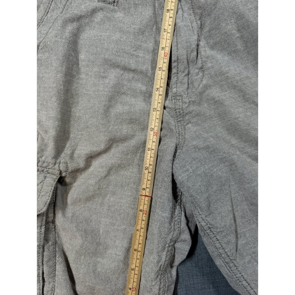 Quiksilver Mens Grey Cargo Shorts Size 33 Cotton Utility Multi Pocket‎ Casual - Picture 2 of 10